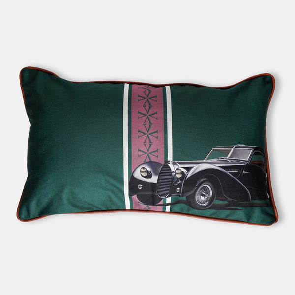 Classic Cars 40's Dikdörtgen Yastık Kılıfı