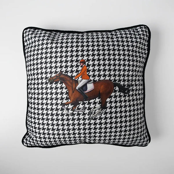 Equestrian Orange Ceket Yastık Kılıfı