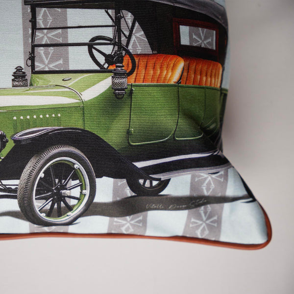 Classic Cars 20's Dikdörtgen Yastık Kılıfı