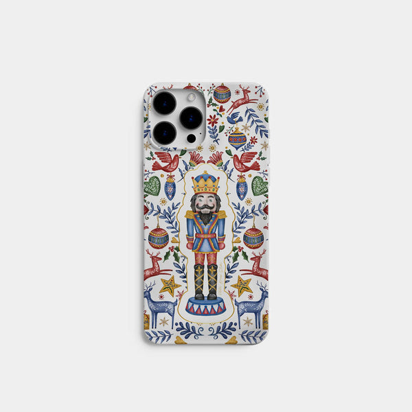Nutcracker Beyaz Telefon Kılıfı