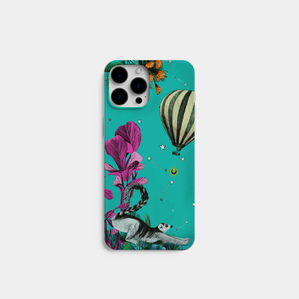 Wonderland Yeşil Rakun Telefon Kılıfı