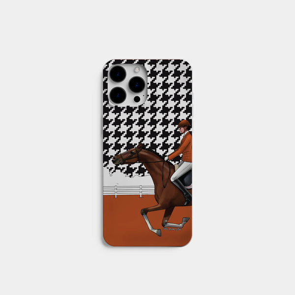 Equestrian Turuncu Ceket Telefon Kılıfı