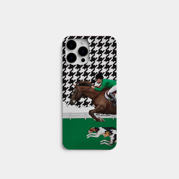 Equestrian Yeşil Ceket Telefon Kılıfı