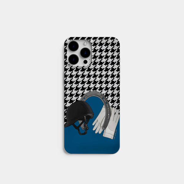 Equestrian Blue Telefon Kılıfı