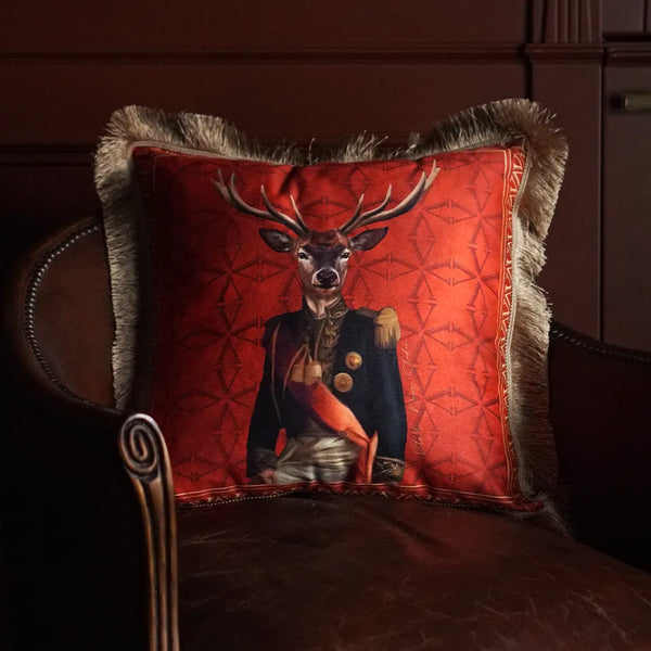 Deer General Yastık Kılıfı