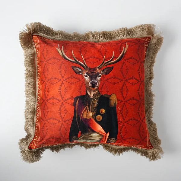 Deer General Yastık Kılıfı