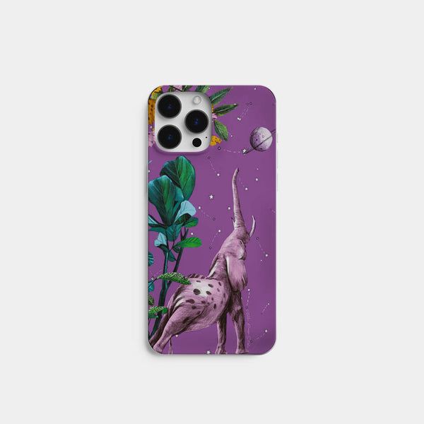 Wonderland Mor Fil Telefon Kılıfı