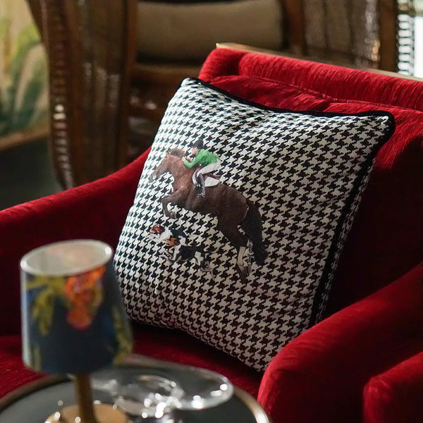Equestrian Yeşil Ceket Yastık Kılıfı