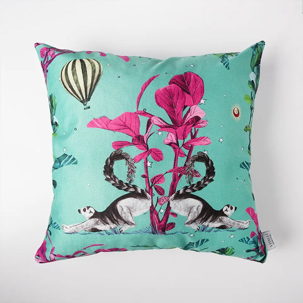Wonderland Sarı Zebra Yastık Kılıfı